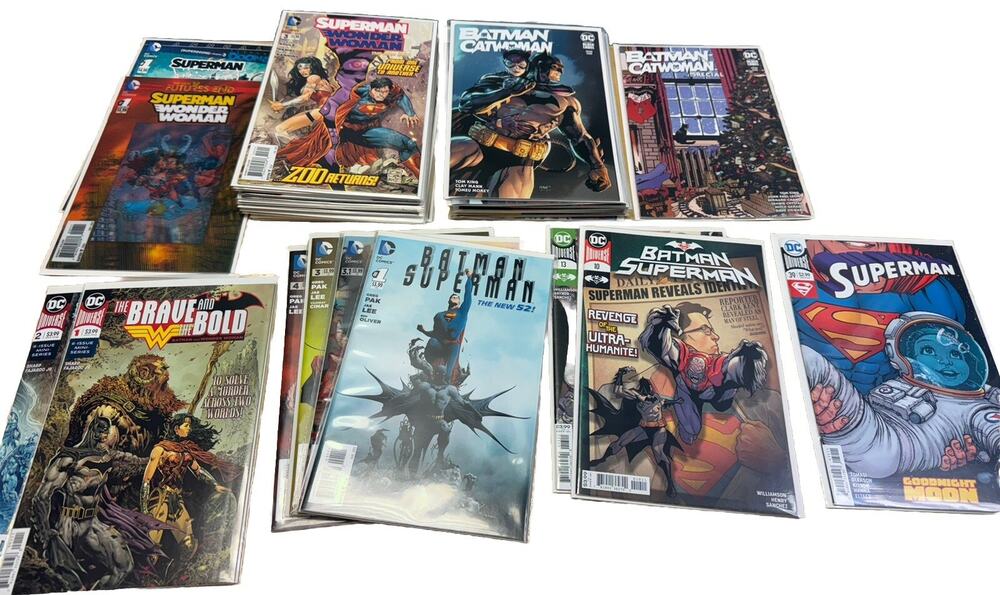 DC Batman Comics Comic Books Lot Catwoman Superman Annual Special Wonder Woman